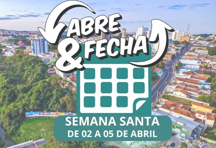 Confira o que abre e fecha em Itapetininga durante a Semana Santa