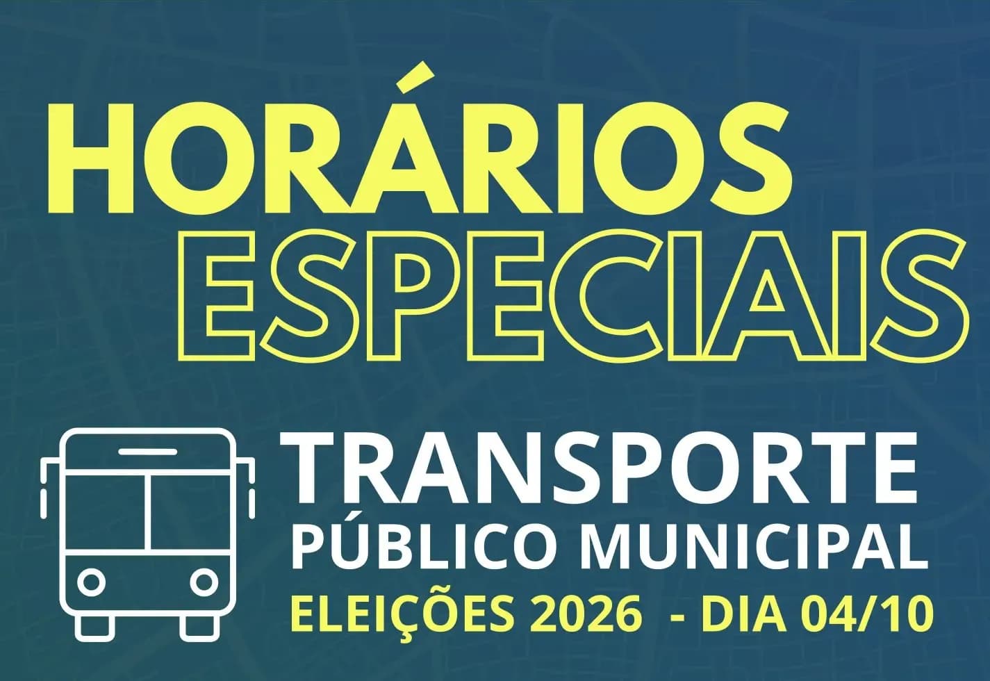 Itapetininga terá horários especiais de ônibus neste domingo de eleição; confira a programação