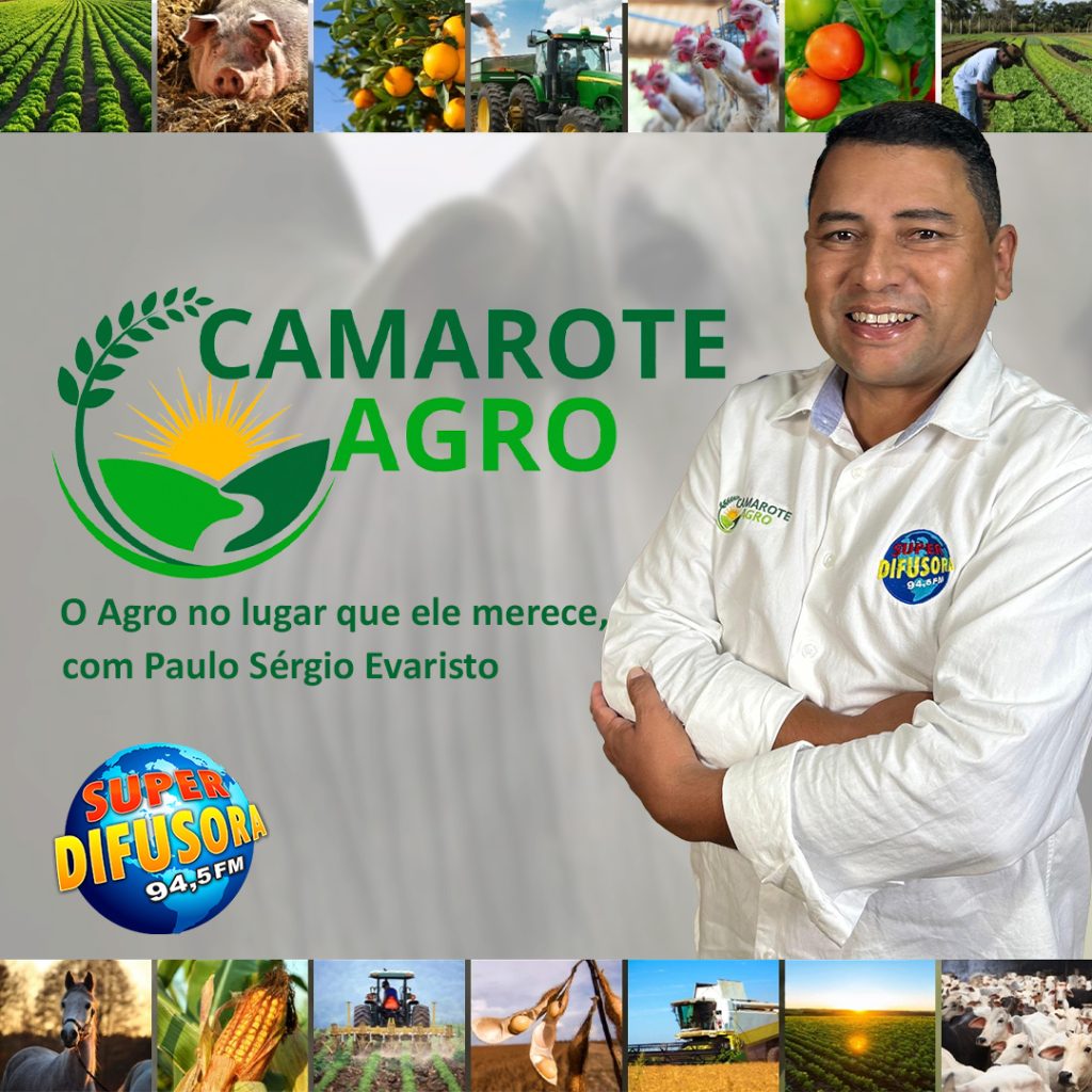 Capa do Programa Camarote Agro, com Paulo Sérgio Evaristo.