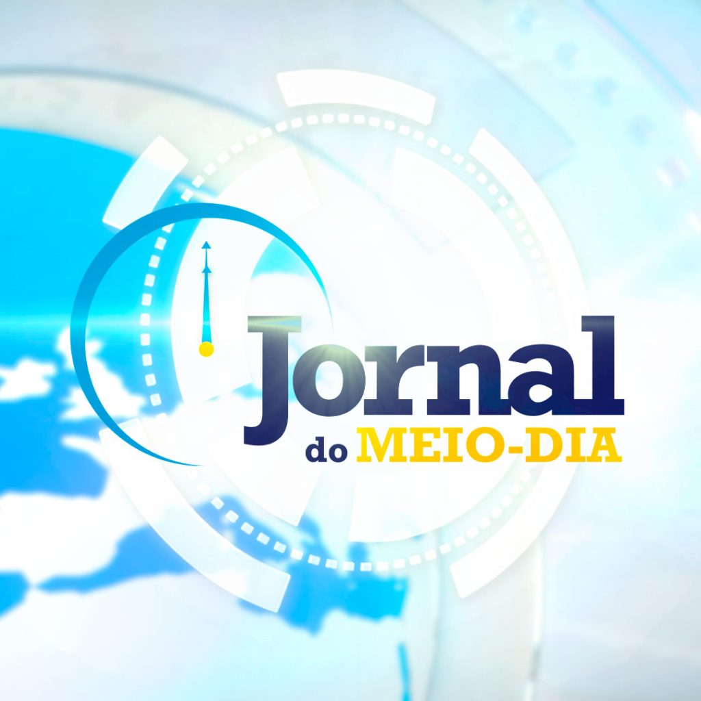 Capa do Programa Jornal do Meio-Dia, com Antônio Luís, Juliana Fernandes e Marco Aurélio