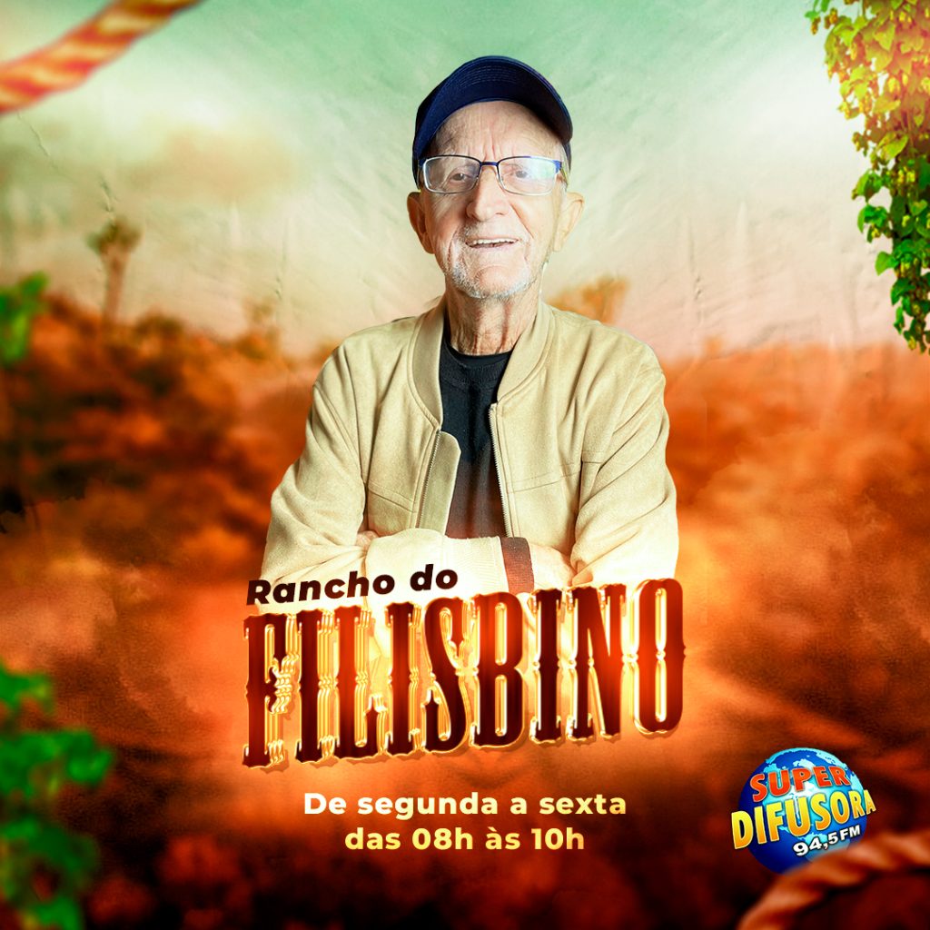 Capa do Programa Rancho do Filisbino, com o Compadre Filisbino