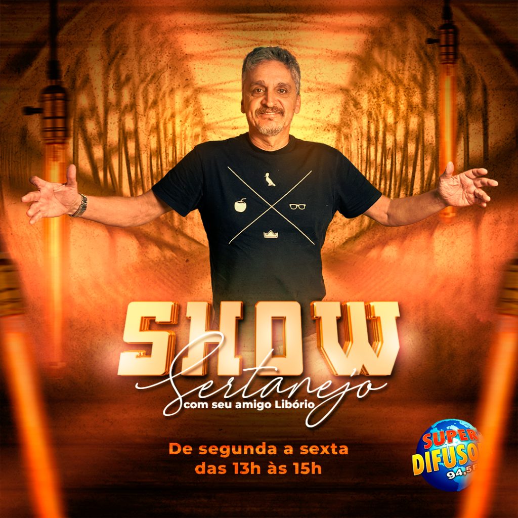 Capa do Programa Show Sertanejo, com Libório